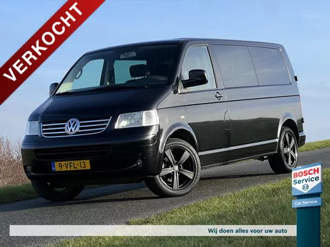 Volkswagen Transporter 2.5 TDI DC / Airco / Cruise control / Trekhaak / LM Velgen / Bearlock