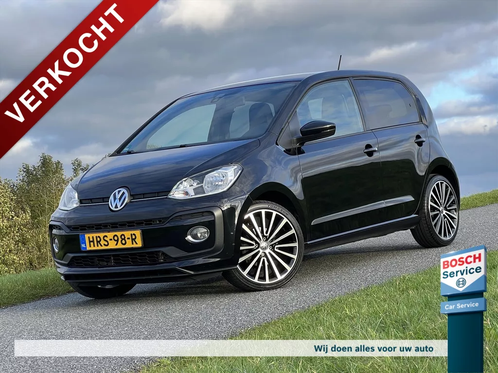Volkswagen Up! 1.0 TSI 90PK BMT high up! / Cruise control / Pdc / Stoelverwarming / Bluetooth / 17* Lm velgen
