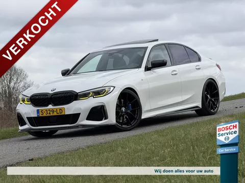 BMW 3-Serie M340i 470PK x-Drive / Pano / Head-up / VRSF Downpipe / Kleppen uitlaat / Laserlight / Harman/Kardon / Maxton / Virtual Cockpit / Sfeer verl / Memory