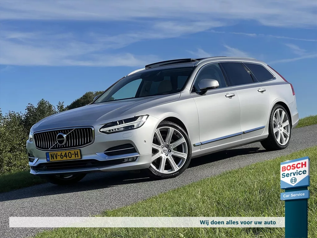 Volvo V90 2.0 T5 Inscription / Pano / Head-up / 360° Camera / Memory / Org NL / 2e  eigenaar / Inparkeerhulp / Keyless / Navigatie