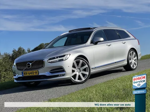 Volvo V90 2.0 T5 Inscription / Pano / Head-up / 360° Camera / Memory / Org NL / 2e  eigenaar / Inparkeerhulp / Keyless / Navigatie