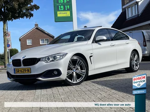 BMW 4-Serie 435I 3.0 GRAN COUPE High Executive / Schuif/Kantel / Harman-Kardon / Camera / Memory / Leder / Navi / Clima / Cruise / Led