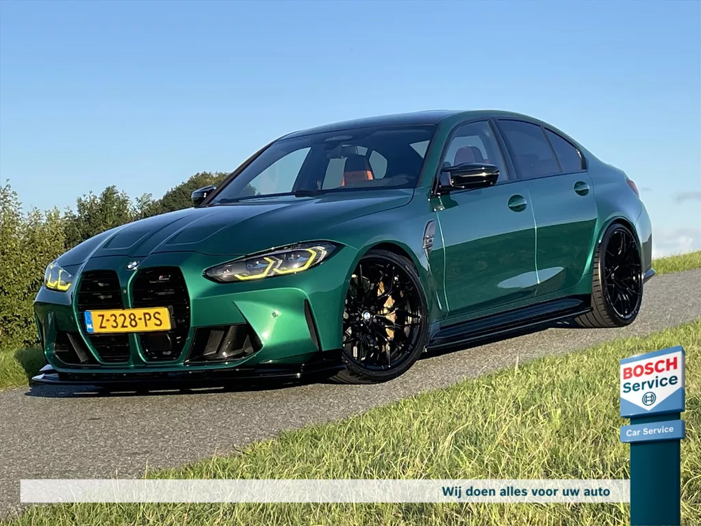 BMW M3 Competition 650PK  / Schaalstoelen / Keramisch / Head-up / 360° Camera / Harman/Kardon / Carbon / Maxton / Carplay / Keyless / Laserlight