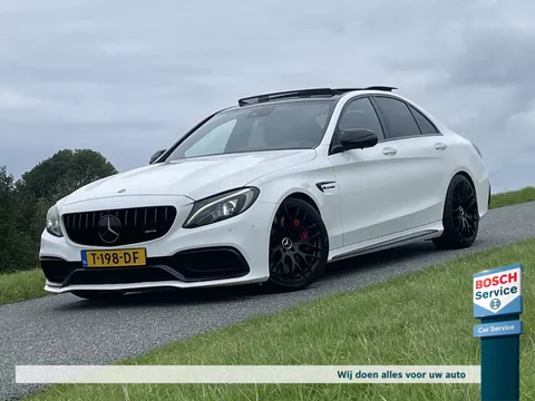 Mercedes C-Klasse C63 S AMG 510PK / Pano / Keyless / 360º Camera / Sfeer / Elektrische Koffer / Navi / 19*Inch