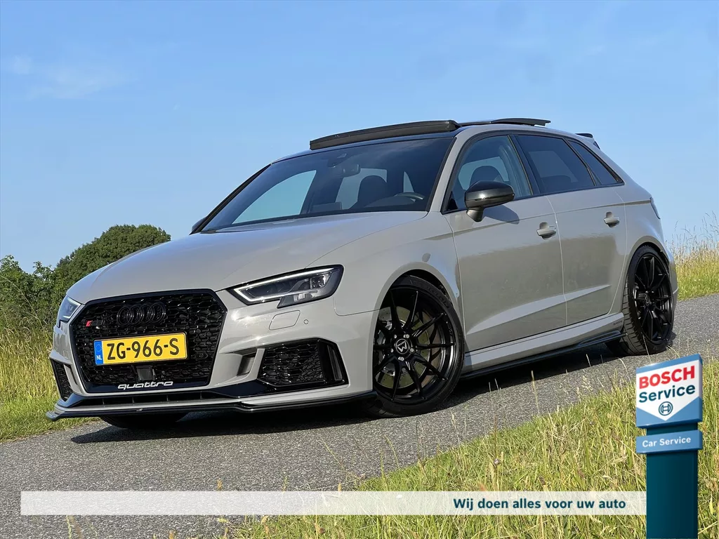 Audi Rs3 2.5 TFSI 770PK Quattro / Pano / TTE777 / Schaalstoelen / Carbon / Virtual Cockpit / Org NL / Keyless / 19* Motec / Forged motor / Maxton / Dodehoek