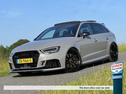 Audi Rs3 2.5 TFSI 770PK Quattro / Pano / TTE777 / Schaalstoelen / Carbon / Virtual Cockpit / Org NL / Keyless / 19* Motec / Forged motor / Maxton / Dodehoek