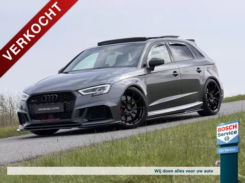 Audi Rs3 2.5 TFSI 540PK Quattro / Pano / Milltek / Wagner Intercooler / CTS Intake / Schaalstoelen / Virtual Cockpit / Carbon / B&O / 19* Motec / H&R / DAZA