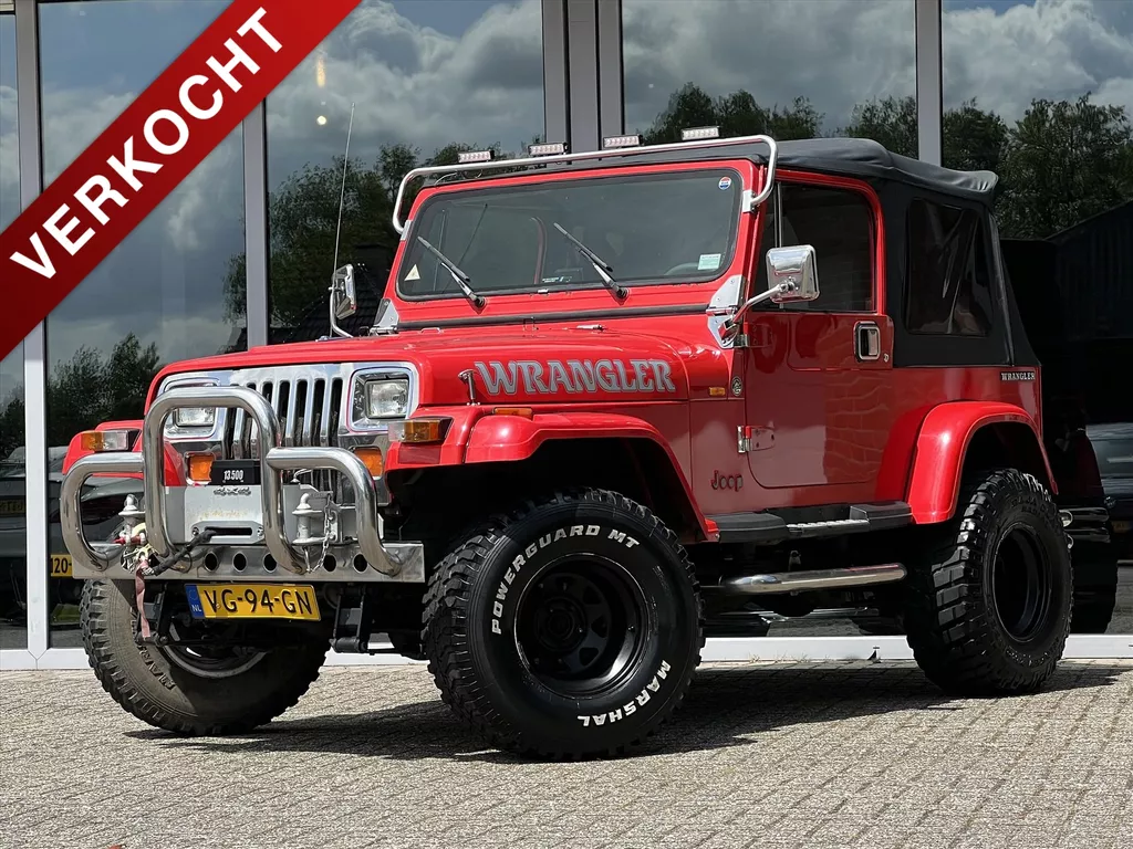 Jeep Wrangler 2.5 SOFTTOP 4X4 / Elektrische lier / Org NL / 2 set wielen / Radio CD / Leder