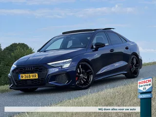 Audi S3 2.0 TFSI 310PK Quattro / Full Option / 1e Eigenaar / Pano / Head-Up / Memory / B&O / Keyless / Camera / Stoelverw / Carplay / Led / Acc / Dcc /Alcanta