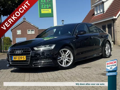 Audi A6 1.8 TFSI Ultra S-Line / Led / Trekhaak / Half Leder / Stoelverwarming / Navi / Cruise / Pdc / Clima