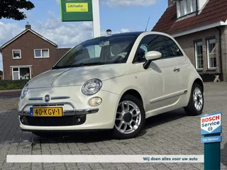 Fiat 500 1.2 Automaat / Org NL / Pano / Leder / Clima / Lichtmetaal