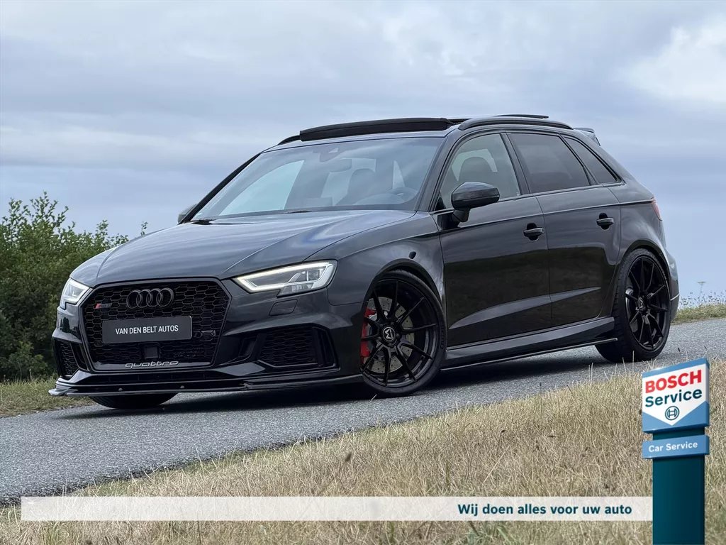 Audi Rs3 2.5 TFSI 620PK HGP Quattro / Pano / R8 Stuur / H&R / 19* Motec / Full Maxton / Wagner / Schaalstoelen / Virtual Cockpit / B&O / Keyless