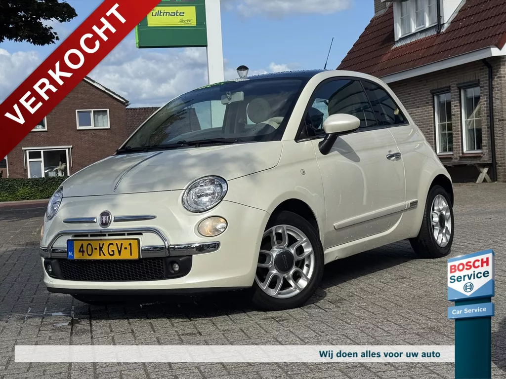 Fiat 500 1.2 Automaat / Org NL / Pano / Leder / Clima / Lichtmetaal