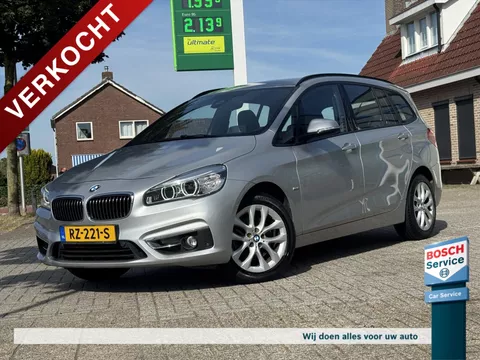 BMW 2-Serie Gran Tourer (f46) 218i Luxery / Head-up / Leder / Stoelverwarming / Camera / Sfeer / Elektr Koffer / Led / Lichtmetaal